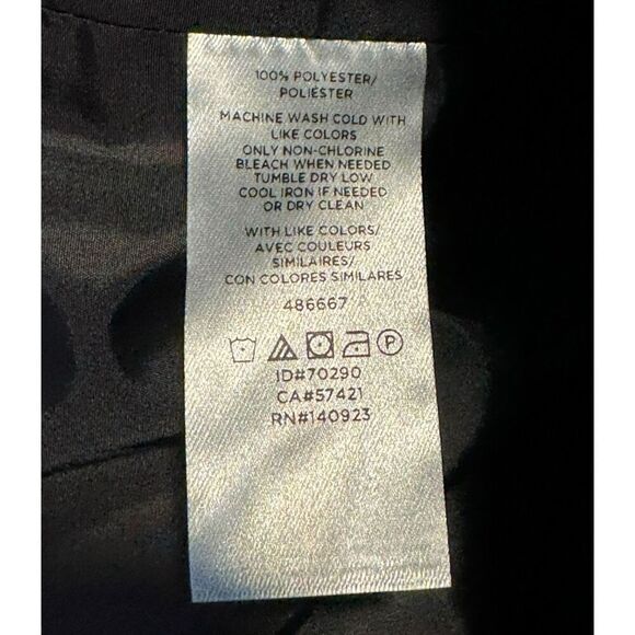 EUC LOFT Black Floral Puffer Vest, size XL - Picture 7 of 7